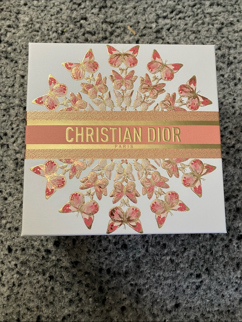 Christian Dior butterfly gift box